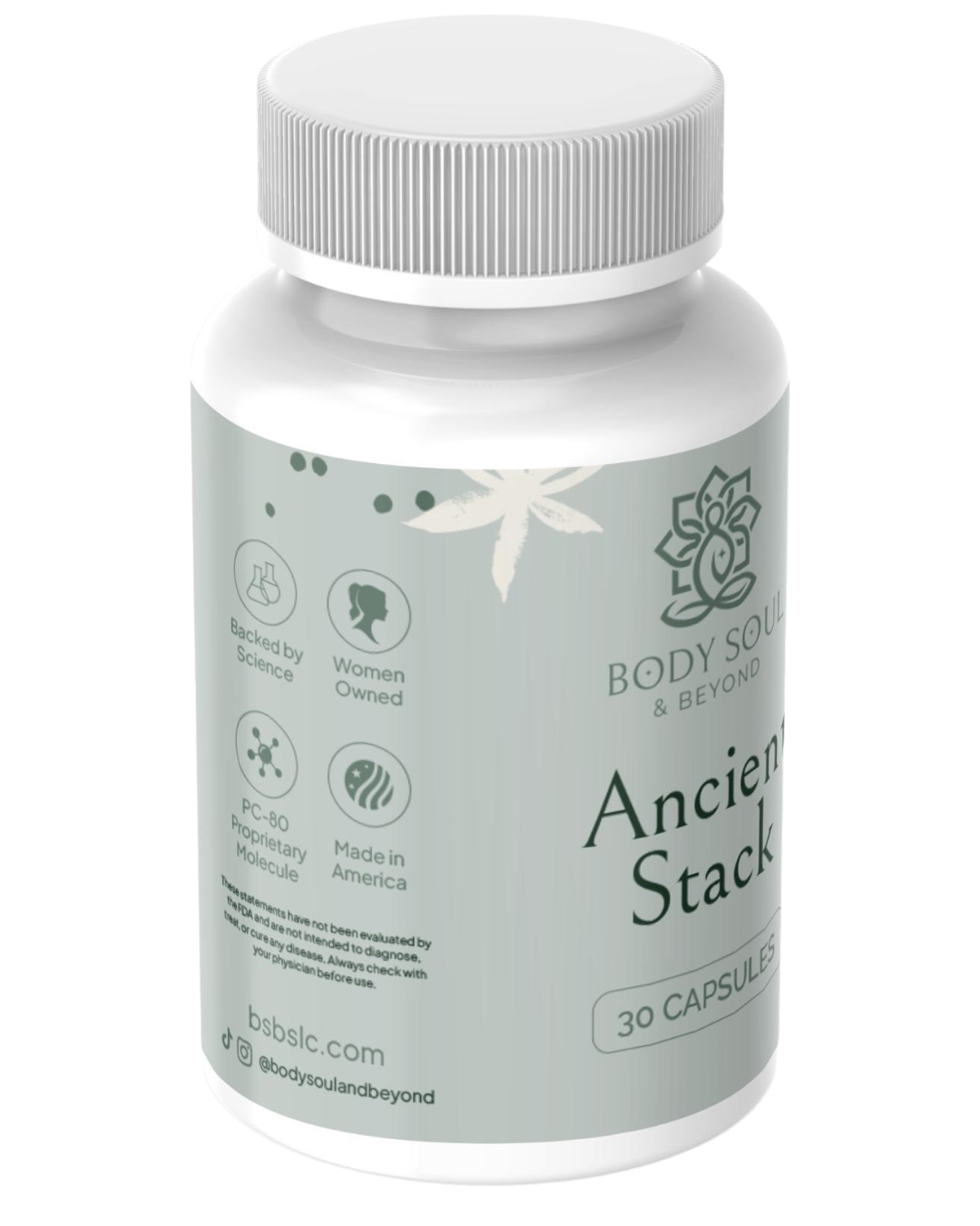 Ancient Stack - Adaptogenic Wellness Capsules