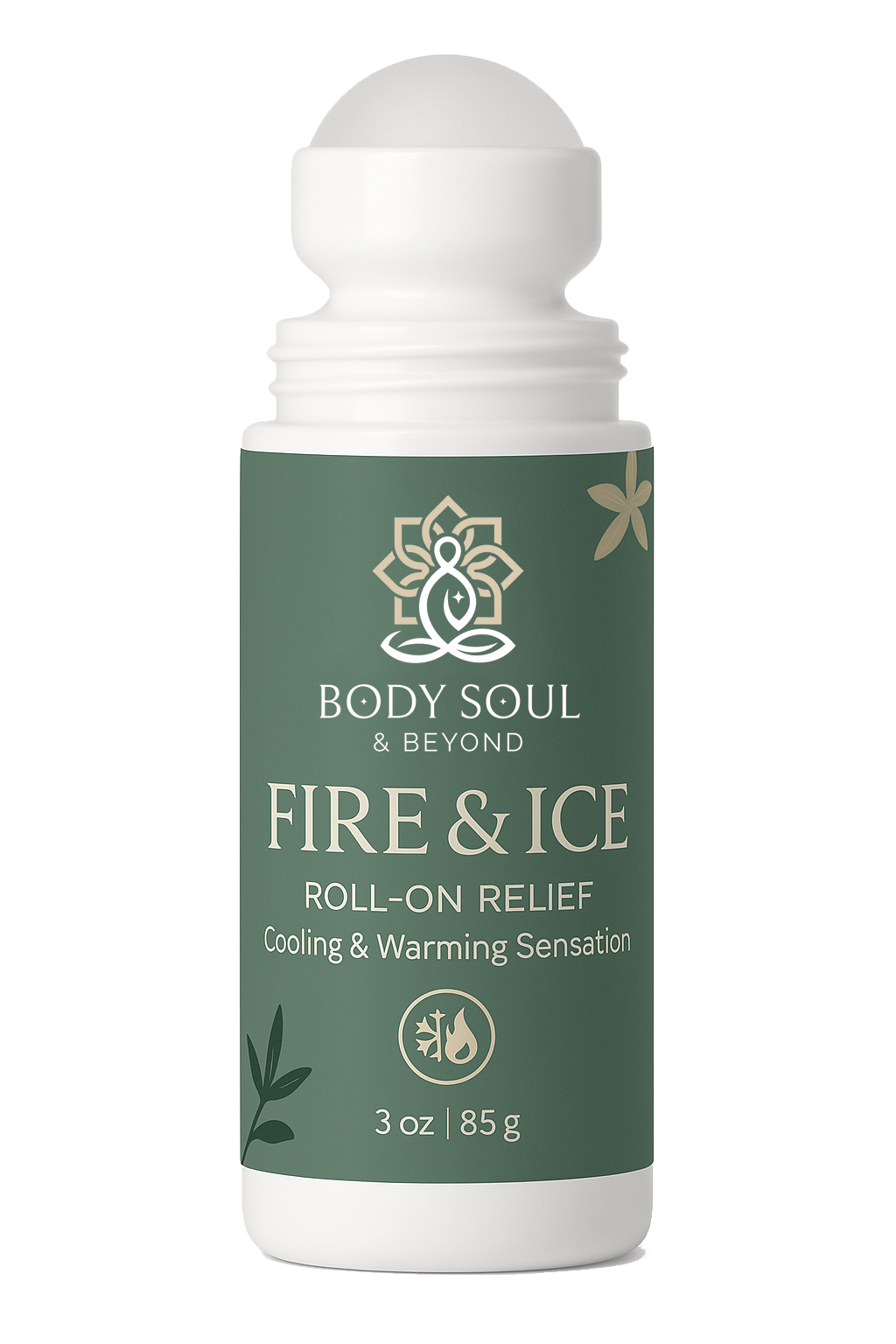 Fire and Ice Cooling Rollerball